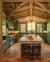 Green Kitchen Cabinets With Black Countertops