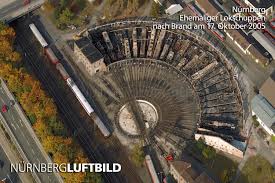 Die stadt nürnberg hat nach dem brand im großkraftwerk franken den katastrophenfall ausgerufen. Nurnberg Ehemaliger Lokschuppen Nach Dem Brand Am 17 Oktober 2005