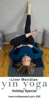 Happy New Year In This Holiday Special New Year Live Intermediate Yin Yoga Class We Will Be Doing A Liver Meridian Detox Liver Detox Yin Yoga Detox Your Liver