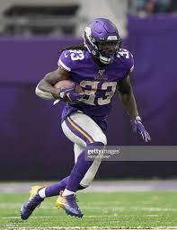 Dalvin Cook Of The Minnesota Vikings Carries The Ball Against The Minnesota Vikings Wallpaper Minnesota Vikings Football Vikings Football