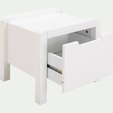 Float est un chevet signé de la célèbre marque portugaise. Table De Chevet En Bois Blanc Jaume Table De Chevet Enfant Alinea