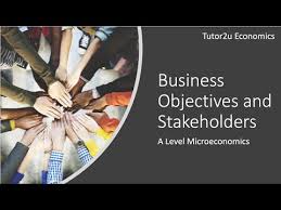 Business Objectives And Stakeholders Youtube