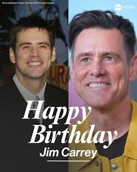 HAPPY BIRTHDAY: Actor Jim Carrey turns 62 today.  https://abcnews.go.com/GMA/Culture/video/jim-carrey-retirement-83831708?utm_source=facebook&utm_medium=social&utm_campaign=dhfacebook&utm_content=app.dashhudson.com%2Fabcnews%2Flibrary%2Fmedia%2F369258739