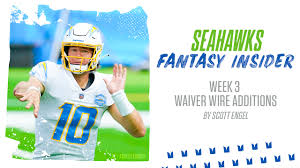 Defensive line, linebacker and defensive back. Top Week 3 Fantasy Football Waiver Wire Targets
