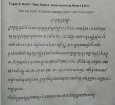 Kunci jawaban kirtya basa kelas 8 halaman 123 guru ilmu sosial. Nyalin Teks Menyang Aksara Latin Kirtya Basa Kelas Viii Hal 131 132