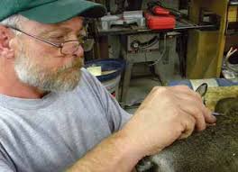 At Work with Taxidermist Leon Verville