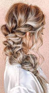 Twist it as a loose messy bun and pin for a finished look. Cute Braided Hairstyles To Rock This Season Messy Single Side Braid