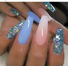 Pin By Alayaadams On Nail Design Pretty Nails Glitter Gorgeous Nails Pretty Acrylic Nails