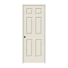 Available for interior or exterior, in for interior doors that you intend to paint, choose solid core interior doors. Jeld Wen 30 In X 80 In Colonist Primed Right Hand Textured Solid Core Molded Composite Mdf Single Prehung Interior Door Thdqc225400566 The Home Depot