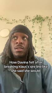 Davina When She Broke The Klaus Line