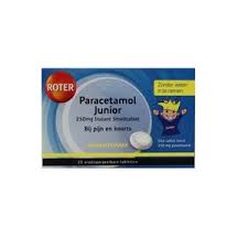 Roter Smelttablet 250 Mg Kinder Paracetamol Snelle Verzending