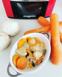 Blanquette De Poulet Au Magimix Les Recettes D Amandine En Bearn Blanquette De Poulet Blanquette Magimix