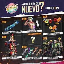 Free fire latam on twitter ¡llegó la agenda semanal! Free Fire Latam On Twitter Llego La Agenda Semanal Una Semana Bastante Cargada Bonus Y Descuentos De Incubadora Tienda De Nivel Listo Para El Diamante Royale Al Fin