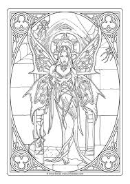 Maybe you would like to learn more about one of these? Pin By Kathryn Kessler On Anne Stokes Steampunk Coloring Pages Fantasy Fairy Coloring Pages Steampunk Coloring