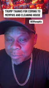 Memphis Humor: Trump Visits and Cleans Up | TikTok