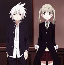 Soul X Maka From Soul Eater Not Anime You Know I Just Realized That It Looks Like Soul Doesn T Have Red Eyes Soul And Maka Soul Eater Soul X Maka