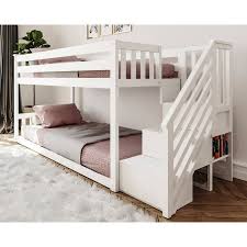 Kean Twin Over Twin Bunk Bed Twin Bunk Beds Bed For Girls Room Bunk Beds For Girls Room