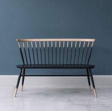 Miami redhawks at minnesota golden gophers. Bank Mit Ruckenlehne Love Seat Von Ercol Schwarz Holz Natur Made In Design