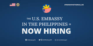 Punturin is one of the 33 barangays that comprises the city of valenzuela, philippines. Job Vacancies At The U S Embassy In The Philippines U S Embassy In The Philippines