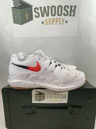 Jordan Aj 1 Low White Black Laser Crimson Nike Court Junior Vapor X Tennis Shoe Youth White Laser Crimson Aqua Ar8851 108 Ebay In 2020 Tennis Shoes Nike Mens Tennis Shoes