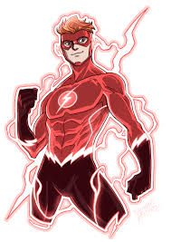 The Flash Wally West Rebirth Luciano Vecchio Legiao Dos Super Herois Justica Jovem Trajes De Heroi