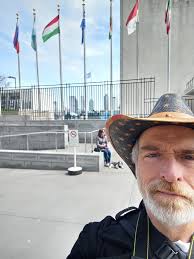 To anyone who will be in Manhattan for any reason for the foreseeable  future: please make a trip to the United Nations building. There is a Trump  tower across the street just