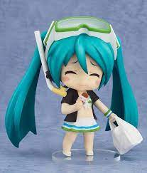 nendoroid hatsune miku swimsuit ver familymart color アニメ人形 初音ミク 初音