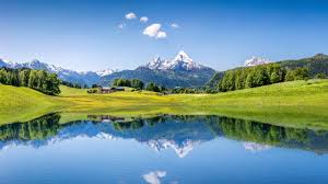 Two person riding on swing digital wallpaper. 34 4k Mountain