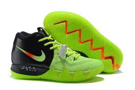 Black And Green Nike Basketball Shoes 2018 Nike Kyrie 4 Neon Pe Black Volt Red Free Shipping Orange Basketball Shoes Nike Kyrie Kyrie Irving Basketball Shoes