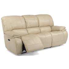 Latitudes Tobin Power Reclining Sofa With Power Headrest By Flexsteel At Dunk Polster Design