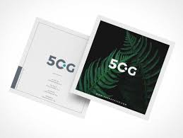 Download The Student 42 Square Trifold Brochure Mockup Free