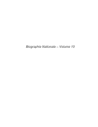 Http Www Academieroyale Be Academie Documents Fichierpdfbiographienationaletome2051 Pdf