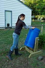 Diy Spinning Composter Diy Compost Composter Garden Compost