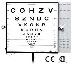 53 expository standard eye chart test