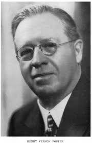 Henry Vernon “HV” Foster (1875-1939)
