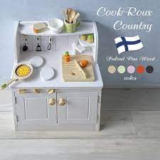 北欧パイン材 送料無料 ままごと キッチン new cookroux クックルー プレゼント 子ども会 クリスマス 木製 こども 誕生日 クリスマス ままごと 子供 幼児右脳教育 ギフト 安心安全のエコ塗装 f ままごとセット ピンク グリーン ナチュラル ブラウン おままごと パイン