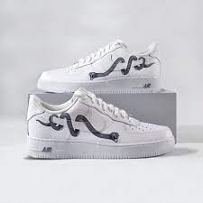 Contact me here goochartwork@gmail.com want some. Snake Air Force 1 Custom Sneaker Schuhe Etsy