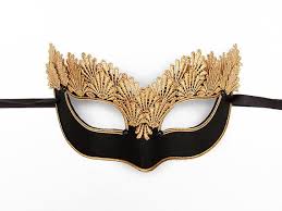 Black And Gold Masquerade Mask Black Gold Lace Masquerade Mask Venetian Style Halloween Mask With Embroidery For Masquerade Gold Masquerade Mask Lace Masquerade Masks Masks Masquerade