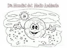 La organización de naciones unidas celebra el día mundial del medio ambiente bajo el lema 'reimagina, recrea, restaura'. Dibujos Dia Del Medio Ambiente Para Ninos Jugar Y Colorear