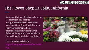 Formerly located at 4545 la jolla village dr. Flowers La Jolla California