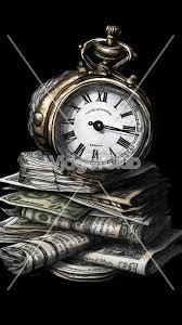 Time and Money Vintage Art Wallpaper [deb87dbdae0b480b90bf] by Wallpaper HD  | WidgetClub