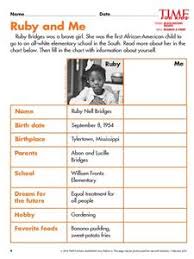 Ruby bridges was born in mississippi to a family that was very poor. Ruby Bridges Lesson Plans Worksheets Lesson Planet