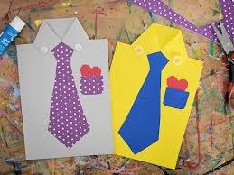 father s day shirt and tie card our kid things