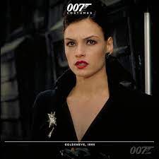 Famke is frisian for girl/woman. James Bond On Twitter In Goldeneye Famke Janssen Wears A Thierry Mugler Black Jacket And Knee Length Skirt Costume Designer Lindy Hemming Http T Co Z4noemopba