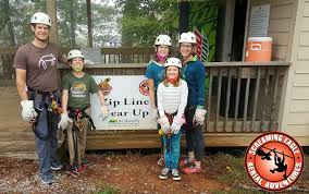 Screaming eagle zip line and aerial adventures at lake guntersville! Camping And Ziplining At Guntersville State Park Dadcation