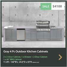 With 3 high power led this tiny light will make the cabinet up to 10x brighter than before. Stainless Steel Outdoor Kitchen Cabinets 4 Life Outdoor Inc