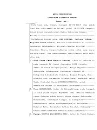Contoh surat undangan rapat osis. Akta Pendirian Perkumpulan Popparan Pinangga Ohana Bh