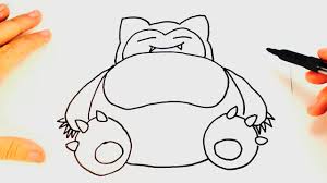 Walmart.com has been visited by 1m+ users in the past month How To Draw Snorlax Pokemon Snorlax Easy Draw Tutorial Youtube