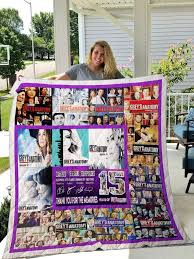 Comfy fleece 50 x 60 blanket for watching your favorite show! 15 Years Of Grey S Anatomy Th0507 Quilt Blanket Greys Anatomy Greys Anatomy Gifts Anatomy