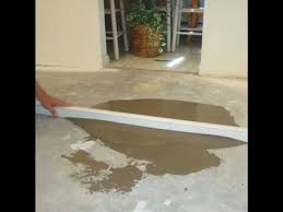You need to rent a commercial concrete grinder but your goal shouldn't be to simply cut it down. How Can I Prepare Uneven Concrete Basement Floor For Vinyl Planks Home Improvement Stack Exchange